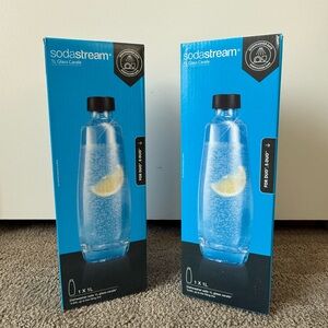 SodaStream 1L Glass Carafe Set for eDuo